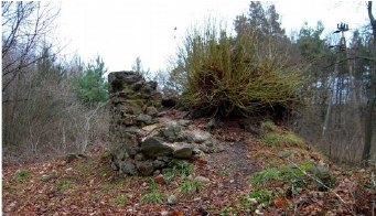 Die Ruine des Galgen von Triebel